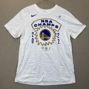 Nike Golden State Warriors Shirt 2022 NBA Finals Champion Roster Men's Large